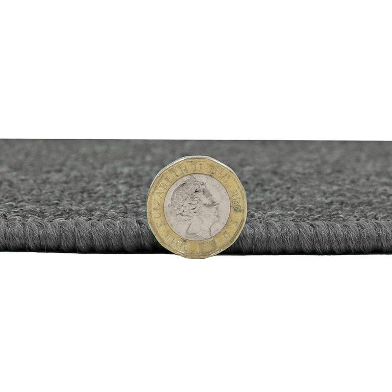 Non-Slip Indoor Doormat, Grey, Rectangle W50 x L80 cm