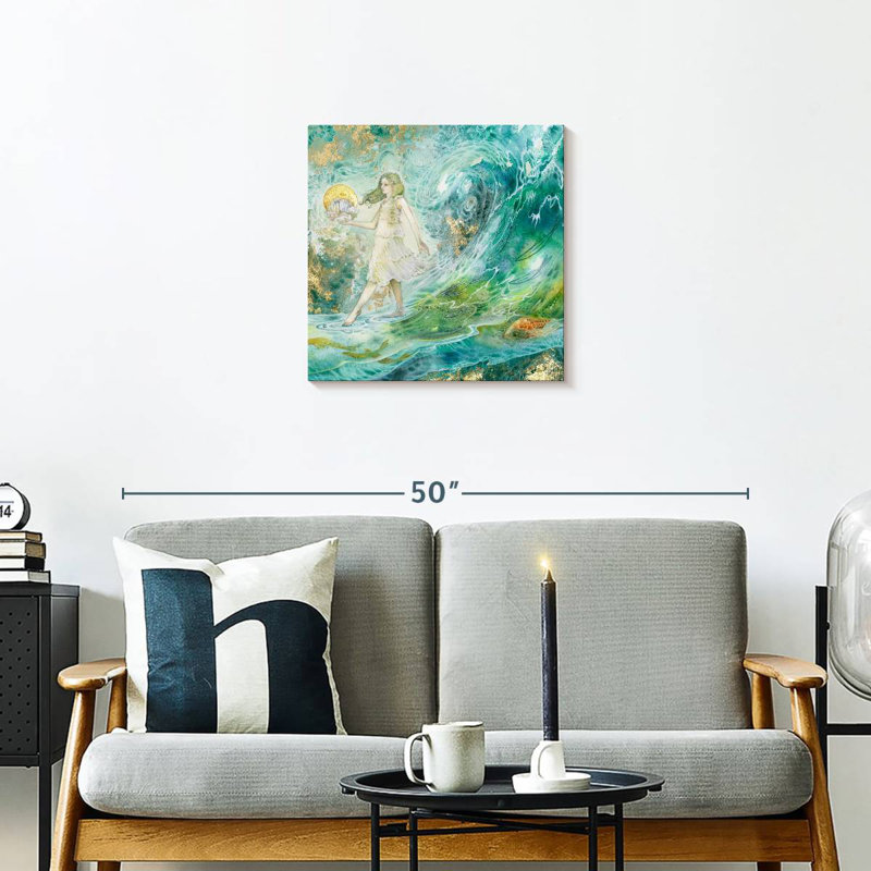 Kelan Wave Walker, 20" H x 20" W