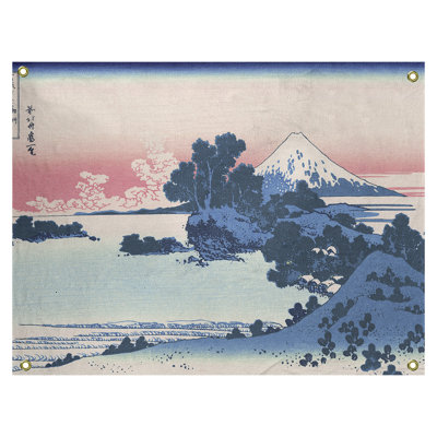 Tapisserie murale de la plage de Sagami à shichiri