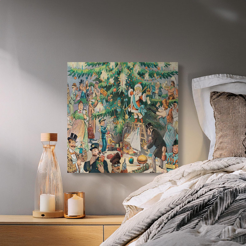 Southerland Wrapped Canvas Print Set, 16x16