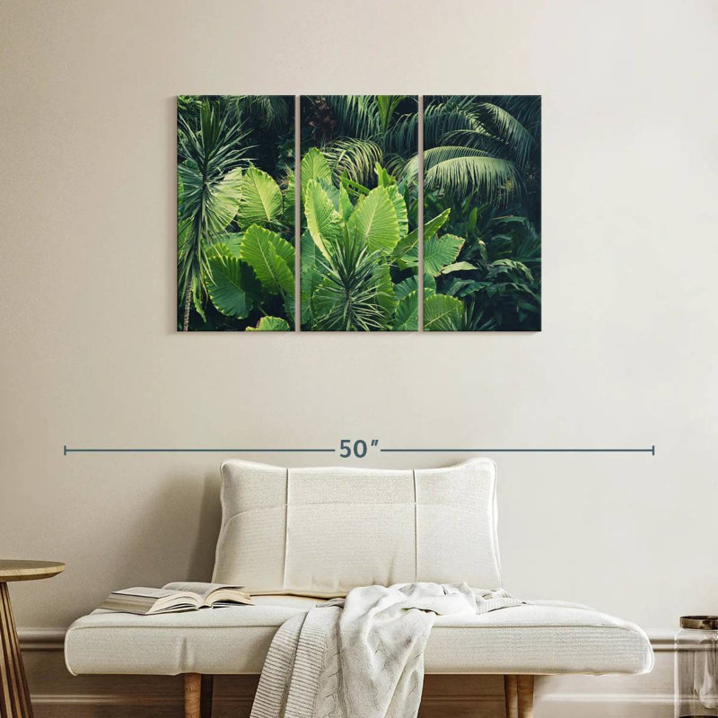 Harnek - jungle tropicale, H 24 po x l 38 po
