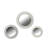 Set Of 3 12/14/18" Halcyon Abstract Mirrors, White