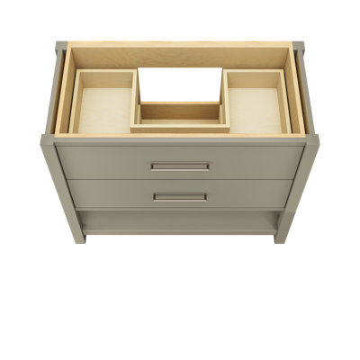 Kiawah Two-Drawer Single Bath Vanity