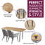 Mose 4 - Person Dining Set-106913031-106913028