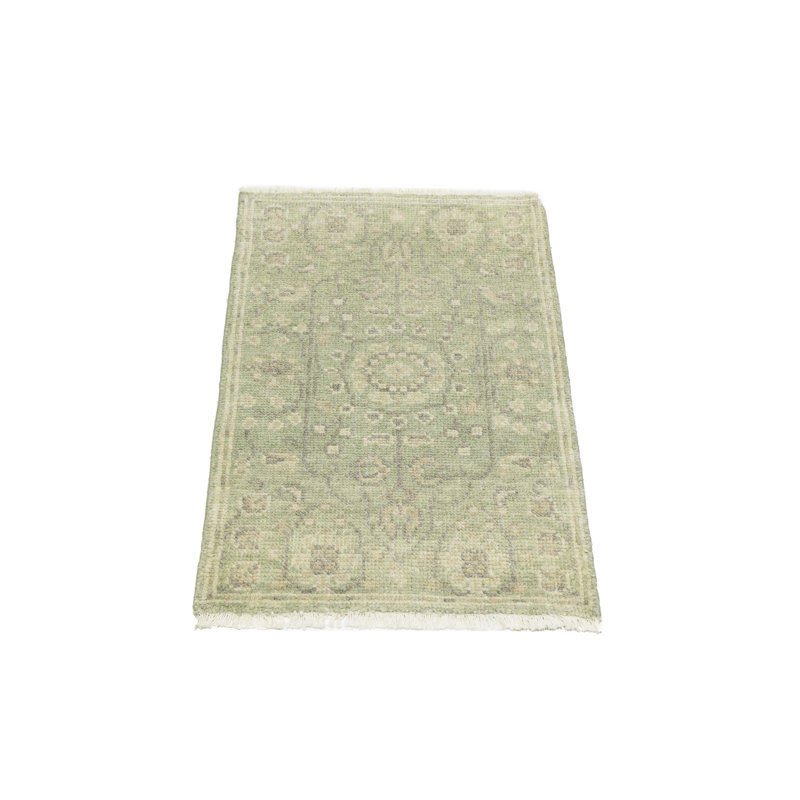 Tapis en laine Elander, Rectangle 1 pi 11 po x 2 pi 11 po