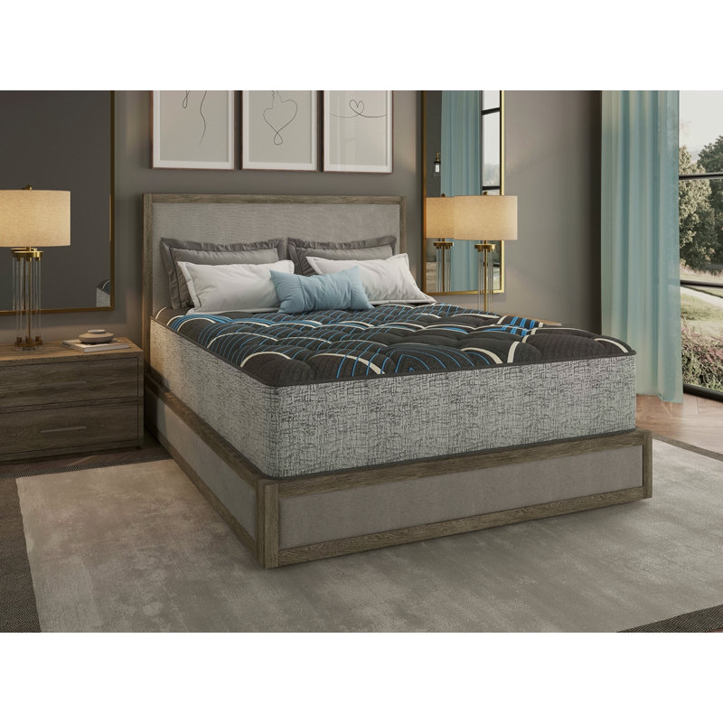 Matelas hybride Comfort Care, matelas à ressorts ensachés individuels, confort moyen, 14'', Grand lit