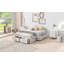 Lit plateforme double avec 6 tiroirs de rangement-1045150649