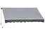 Dakota Fields Polyester Green Cover Retractable Patio Awning-125421996-16025996