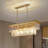 23.62" Crystal LED Chandelier-6 lights-93313409