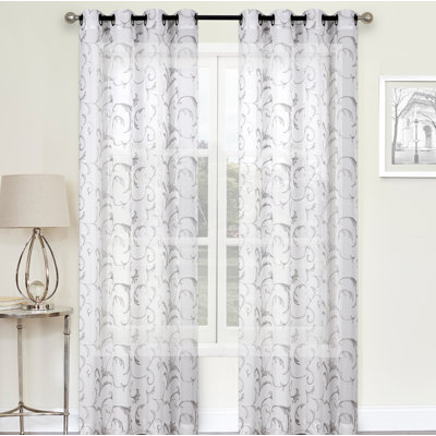 Allonah Semi Sheer Curtain Pair