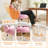 Teddy Fleece Makeup Office Chair Swivel Chair  Vanity Chair With Pillow-121488786