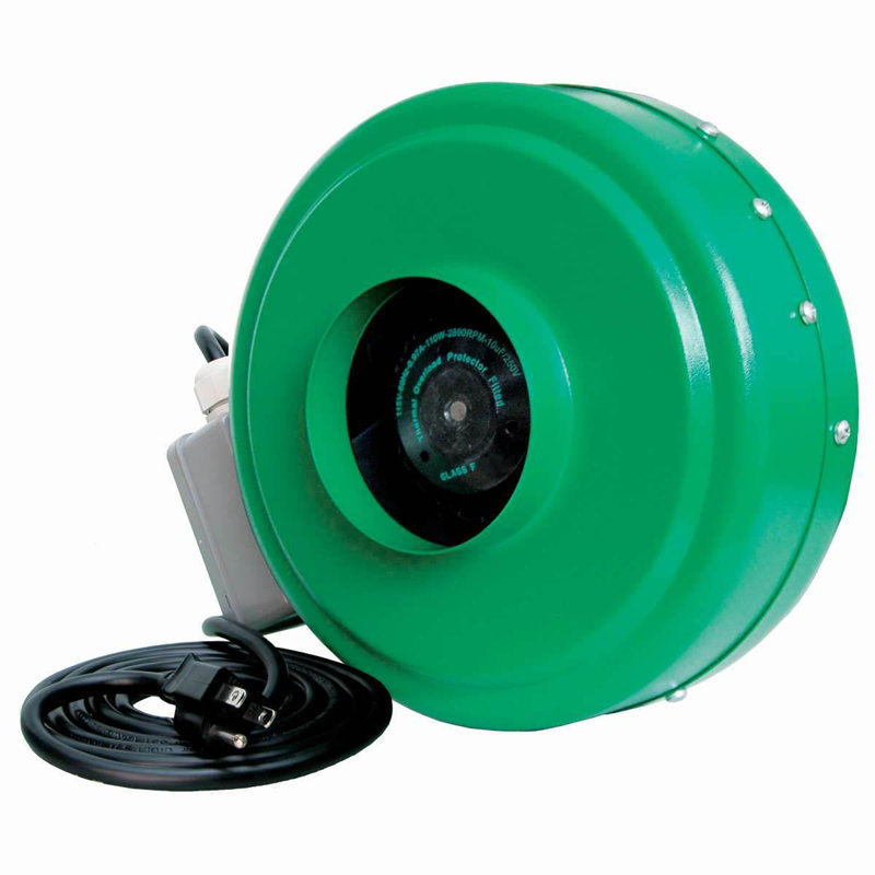 Ventilateur de salle de bain en ligne 165 c. f. m