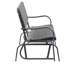Jeramya Metal Outdoor Gliding Bench