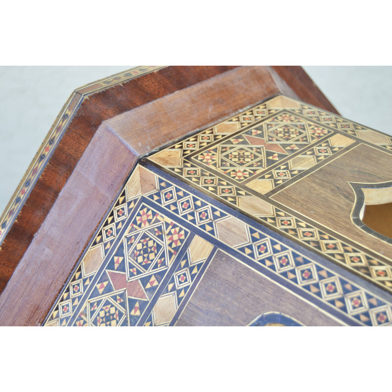 Solid Wood End Table