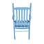 Chaise berçante en bois en bois bleu-1618904664