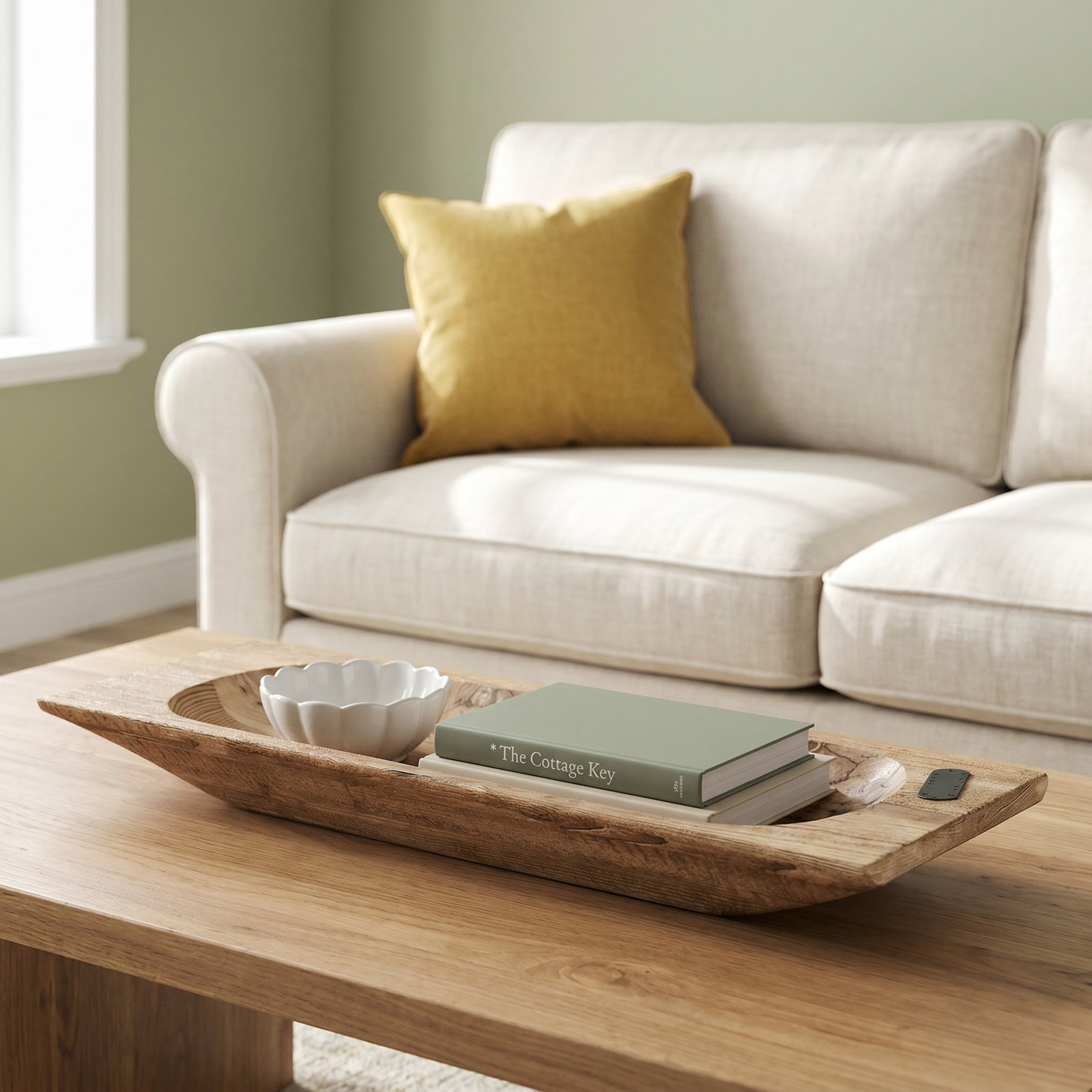 Tuscany Solid Wood Tray - Set of 1