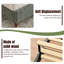 Lit plateforme en bois avec base rembourrée-1060308831-1060308820