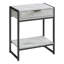 Table de bout d'appoint, tiroir, 1 tablette, 20 po, Himal-101190786-101190784