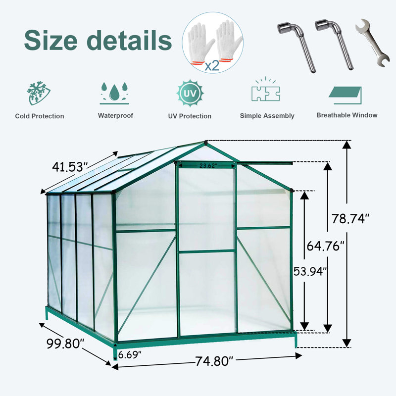 Polycarbonate Greenhouse