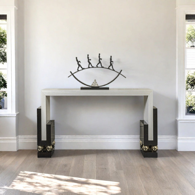 Console Modern Minimalist Art Design, H 31,5 po x l 47,24 po x P 13,78 po