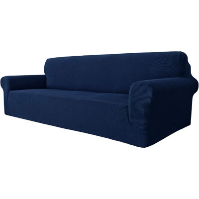 Polyester Box Cushion Sofa Slipcover