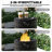 3-Piece Wicker Outdoor Seating Group with Fire Pit-1022730458