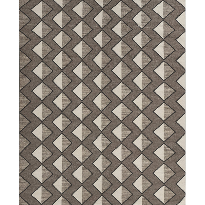 Textures Wool Geometric Area Rug, Rectangle 12' x 15'