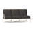 Monaco Aluminum Sofa - Slate Gray-70040642-70040644-93663393