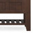 Entryway Storage Bench With Shelf