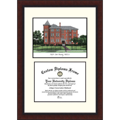 Cadre photo de diplôme de l’état ancien NCAA
