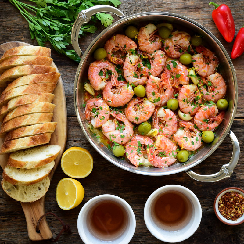 3.5-Quart Stainless Steel and Aluminum Sauteuse Pan