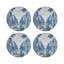 Dimanche A Paris Sunrise Vegan Leather Round Coasters-2129483915