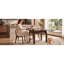 Inch Extendable Dining Tables (table only, no chairs, complete with top and legs), Solid Wood Walnut Farmhouse