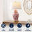 Deziree 29.5" Blue/White Table Lamp-8004161
