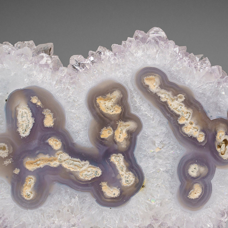 Quartz Stalactite Slice From Uruguay (305.5 Grams)
