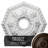 Endurathane Nottingham Ceiling Medallion, 18"OD x 3 1/2"ID x 1 1/2"P (Fits Canopies up to 4 5/8"), Hand-Painted Bronze Finish-28575934