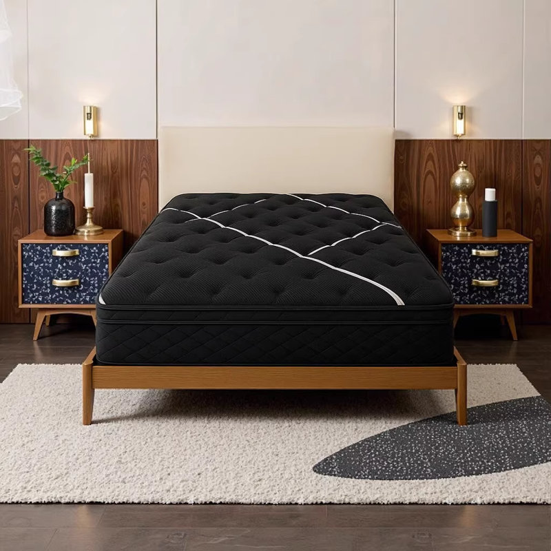 Très grand matelas hybride Restonic ComfortCare Heartland avec technologie de refroidissement et support central breveté Marvelous