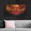 «Solar Flare», art mural en métal Luxe