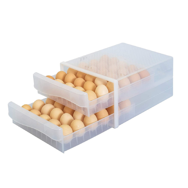 Contenant de rangement pour réfrigérateur en plastique Kitchen