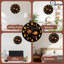 Horloge d'Halloween pour chat 