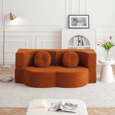 Causeuse de plancher et futon