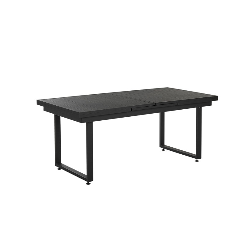 Lamrock Rectangular Metal Outdoor Dining Table , 240cm cm W 90cm cm D