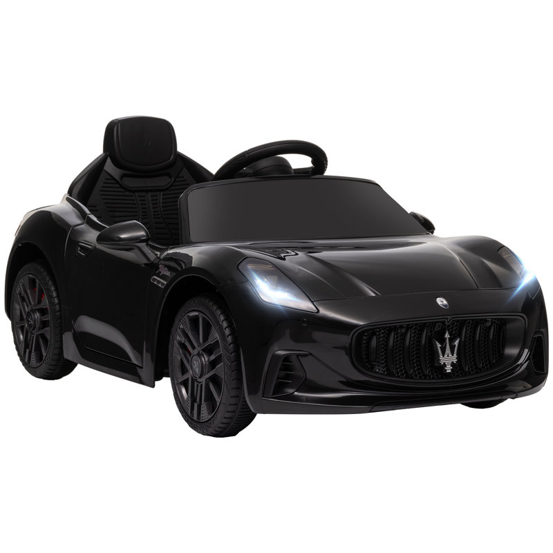 Voiture électrique 12 V pour enfants Maserati Gran Turismo, Noir, noir, noir, noir
