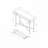Console Table with Storage Drawer-1036877059