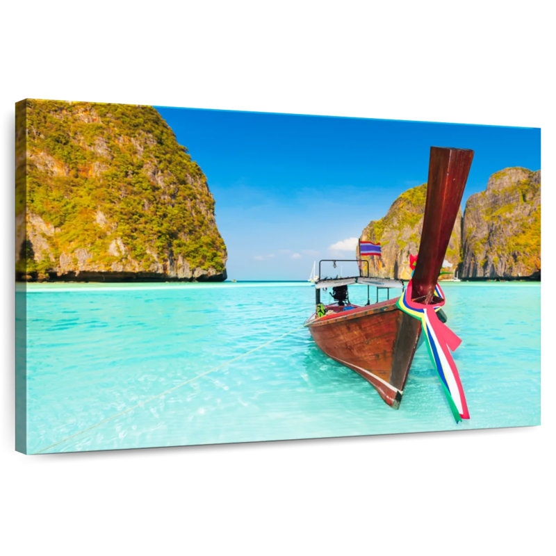 Rorry Maya Bay Boat, 34" H x 51" W