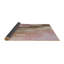 Tapis rose/brun à motifs-390129889