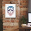 «Wild Lion» par Balazs Solti, art mural sur toile-806748728