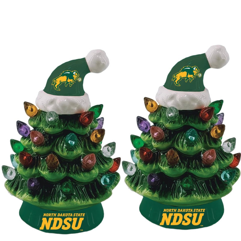 Mini arbre de Noël de table 4 po à DEL, Université North Dakota State