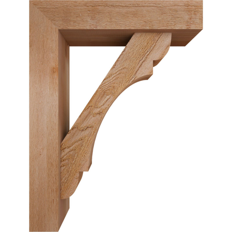 Support de bloc olympique avec entretoise décalée, 32 x 24, Cèdre rouge occidental de l 6 po (scié brut)