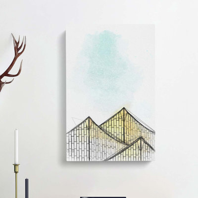 Sketching the Architecture Vol.40 - Wrapped Canvas Drawing - Wrapped Canvas